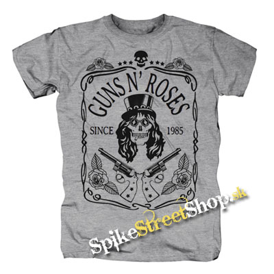 GUNS N ROSES - Since 1985 - sivé pánske tričko