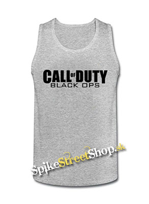 CALL OF DUTY - Black Ops - Mens Vest Tank Top - šedé