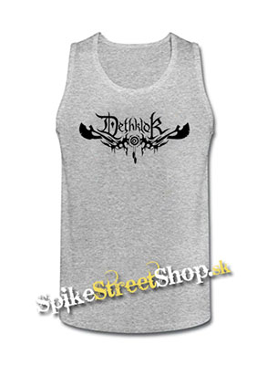 DETHKLOK - Logo - Mens Vest Tank Top - šedé