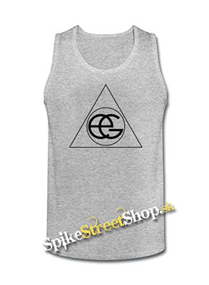ELLIE GOULDING - Logo - Mens Vest Tank Top - šedé