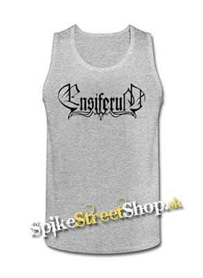 ENSIFERUM - Logo - Mens Vest Tank Top - šedé