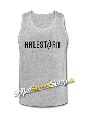 HALESTORM - Logo - Mens Vest Tank Top - šedé