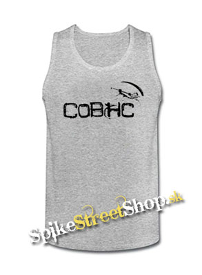 CHILDREN OF BODOM - Crest - Mens Vest Tank Top - šedé