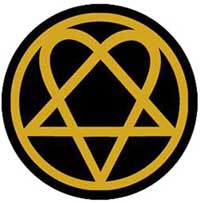 HEARTAGRAM - Motive 2 - odznak