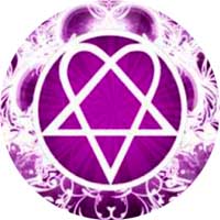 HEARTAGRAM - Motive 3 - odznak