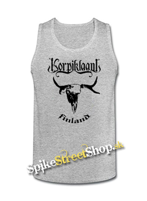KORPIKLAANI - Finland - Mens Vest Tank Top - šedé