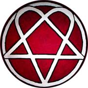 HEARTAGRAM - Motive 4 - odznak