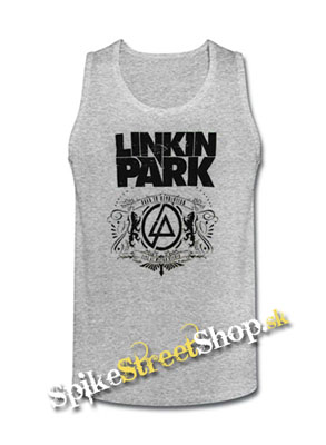 LINKIN PARK - Road To Revolution - Mens Vest Tank Top - šedé