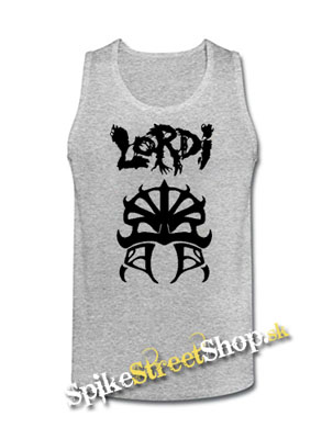 LORDI - Symbol - Mens Vest Tank Top - šedé