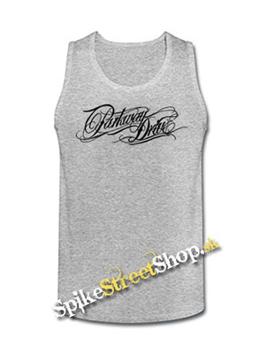 PARKWAY DRIVE - Logo - Mens Vest Tank Top - šedé