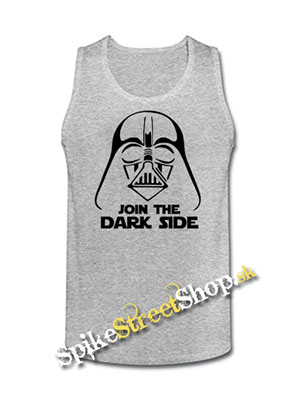 STAR WARS - Join The Dark Side - Mens Vest Tank Top - šedé