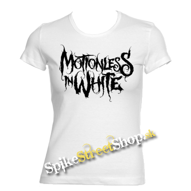 MOTIONLESS IN WHITE - Logo - biele dámske tričko