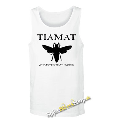 TIAMAT - Whatever That Hurts - Mens Vest Tank Top - biele