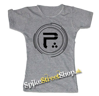 PERIPHERY - Logo - šedé dámske tričko