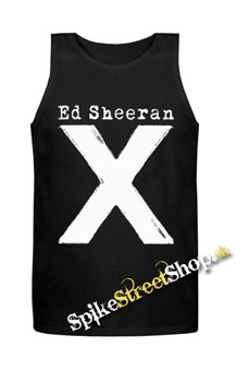 ED SHEERAN - X - Mens Vest Tank Top - čierne