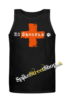 ED SHEERAN - Plus - Mens Vest Tank Top - čierne