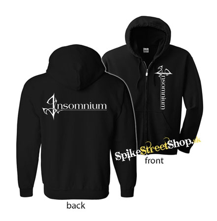 INSOMNIUM - Logo - mikina na zips