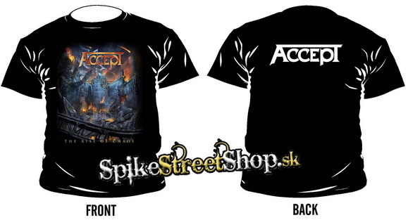 ACCEPT - The Rise Of Chaos - čierne pánske tričko