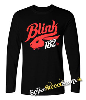BLINK 182 - Champ - čierne pánske tričko s dlhými rukávmi