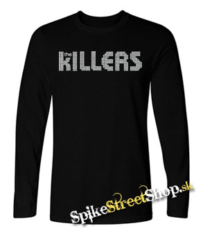 KILLERS - Logo - čierne pánske tričko s dlhými rukávmi