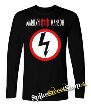 MARILYN MANSON - The Cult - čierne pánske tričko s dlhými rukávmi