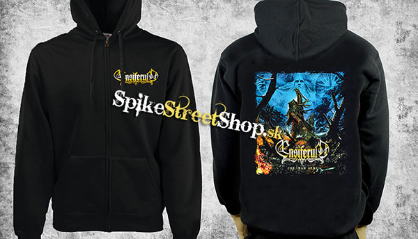 ENSIFERUM - One Man Army - čierna pánska mikina na zips