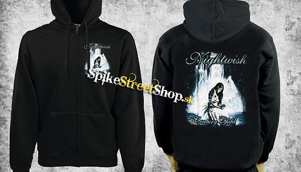 NIGHTWISH - Century Child - čierna pánska mikina na zips