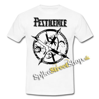 PESTILENCE - Crest - biele pánske tričko