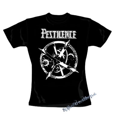 PESTILENCE - Crest - čierne dámske tričko