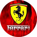 FERRARI - Logo - odznak