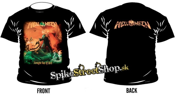 HELLOWEEN - Straight Out Of Hell - čierne pánske tričko
