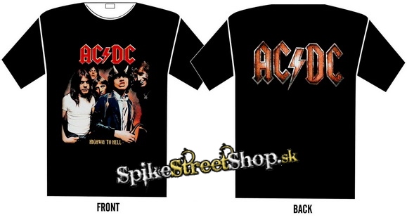 AC/DC - Highway To Hell - čierne pánske tričko
