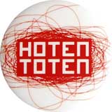HT - HOTEN TOTEN - biely odznak (len 25 mm)