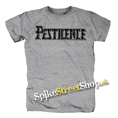PESTILENCE - Logo - sivé pánske tričko