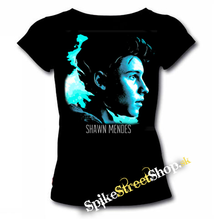 SHAWN MENDES - Blue Portrait - dámske tričko