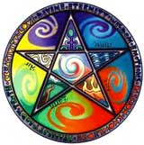 PENTAGRAM - 4 Živly Zeme -odznak