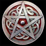 PENTAGRAM - Red Celtic - odznak