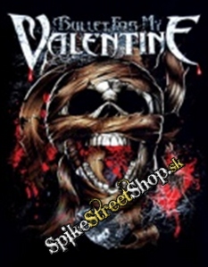 BULLET FOR MY VALENTINE - Bandaged Skull - chrbtová nášivka