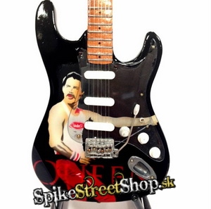 Gitara FREDDIE MERCURY - QUEEN - TRIBUTE - Mini Guitar USA
