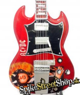 Gitara AC/DC - ANGUS YOUNG - TRIBUTE - Mini Guitar USA