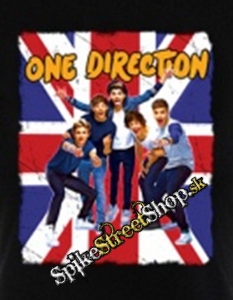 ONE DIRECTION - UK Flag & Band - chrbtová nášivka