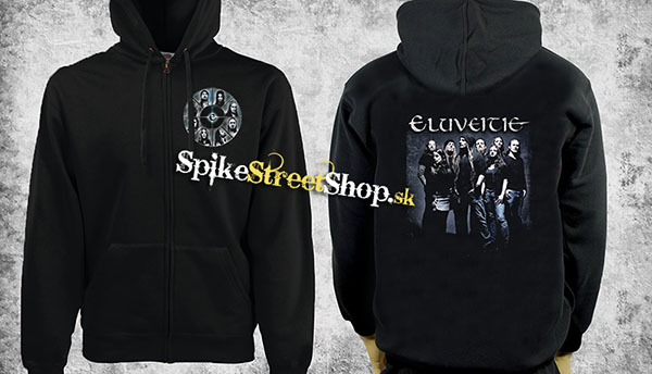 ELUVEITIE - Band - čierna pánska mikina na zips