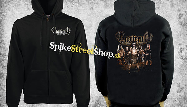 ENSIFERUM - Band - čierna pánska mikina na zips