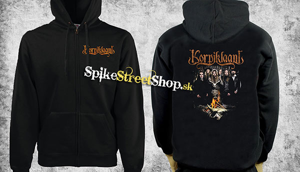KORPIKLAANI - Band - čierna pánska mikina na zips