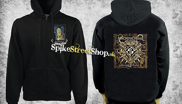 MACHINE HEAD - Bloodstone - čierna pánska mikina na zips