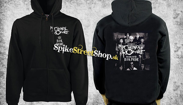 MY CHEMICAL ROMANCE - Welcome To The Black Parade - čierna pánska mikina na zips