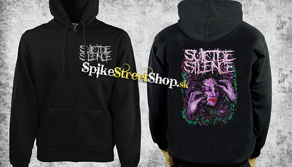 SUICIDE SILENCE - Wild Woman - čierna pánska mikina na zips