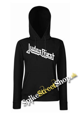 JUDAS PRIEST - Logo - čierna dámska mikina
