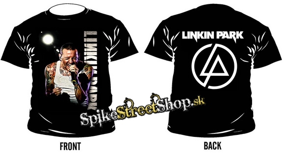 LINKIN PARK - Chester Bennington - čierne pánske tričko