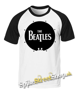 BEATLES - Drum Logo - dvojfarebné pánske tričko